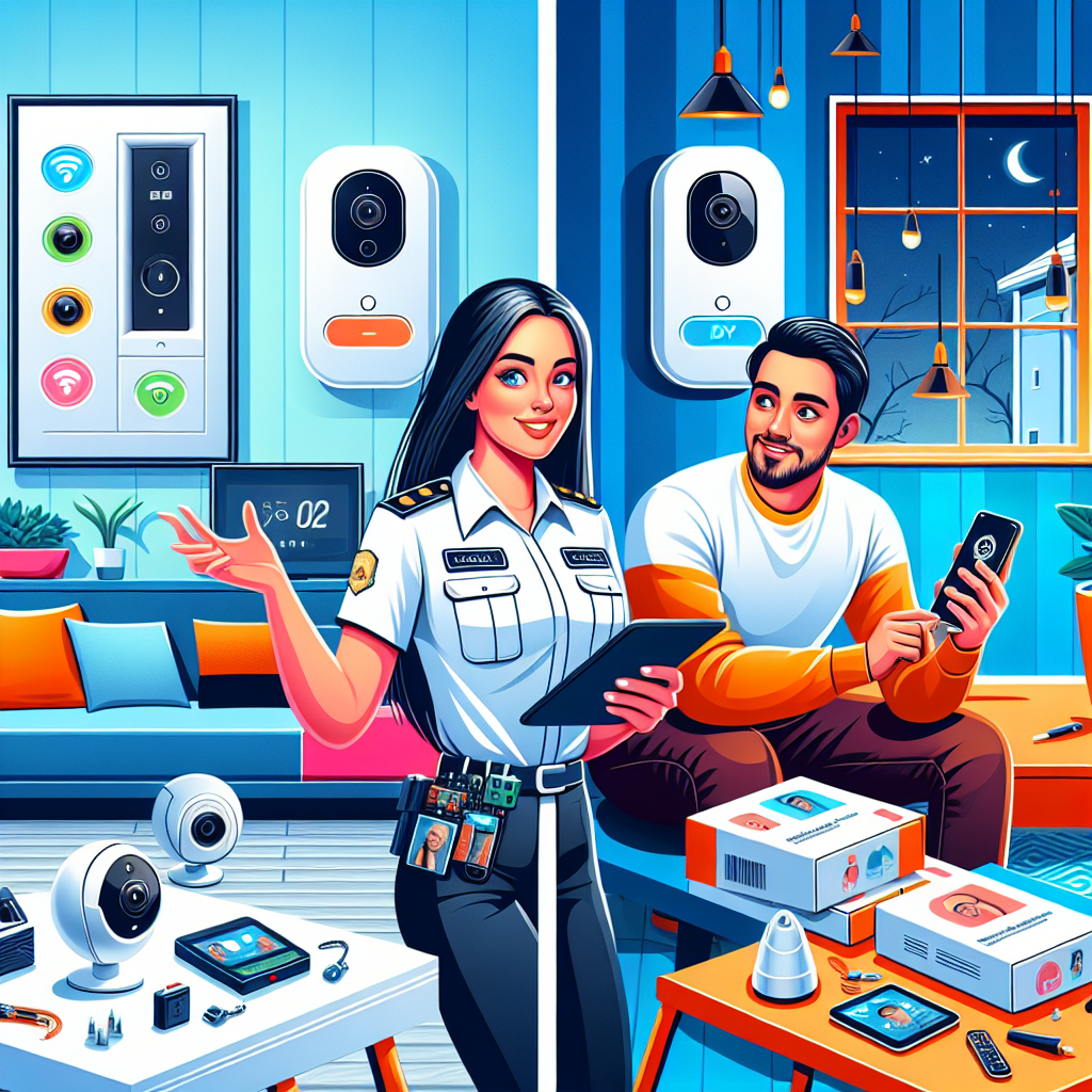 The Pros and Cons of Professional vs. DIY Smart Home Security - Professional vs DIY smart security