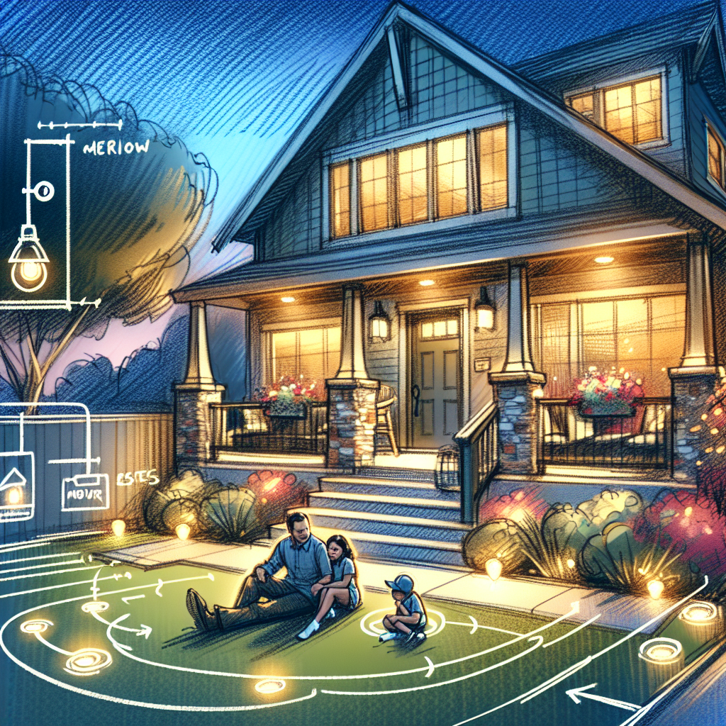 Enhancing Home Security with Smart Outdoor Lighting - Smart outdoor security lighting