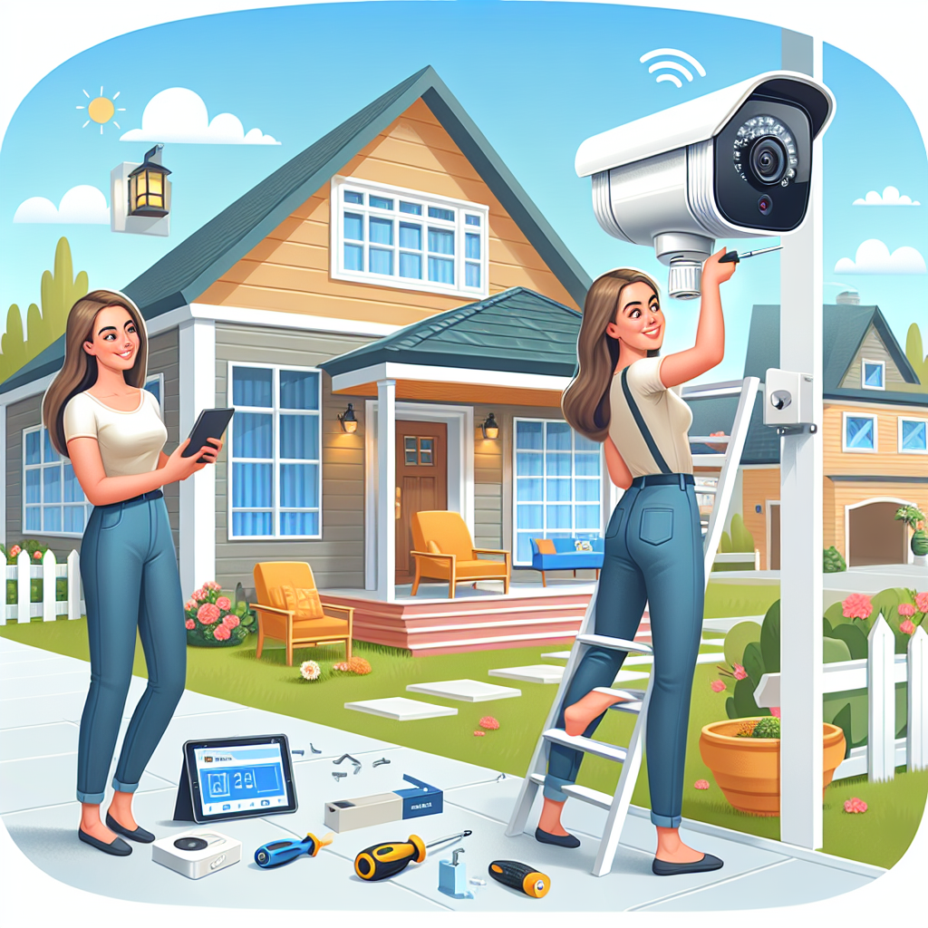 How to Install a Wireless Security Camera System - Wireless security camera installation